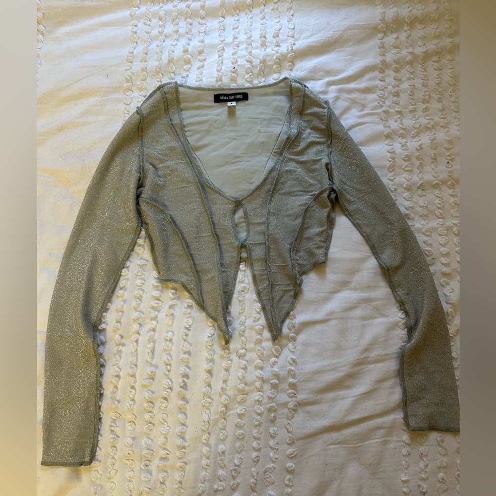 Urban outfitters sparkly going out top
